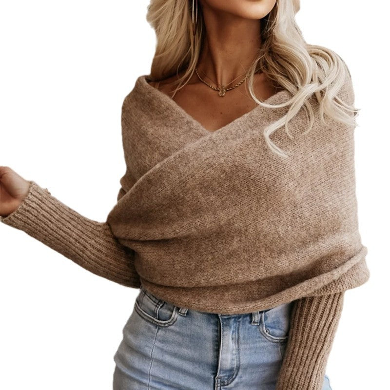 Detachable Open Wrap Cross Top