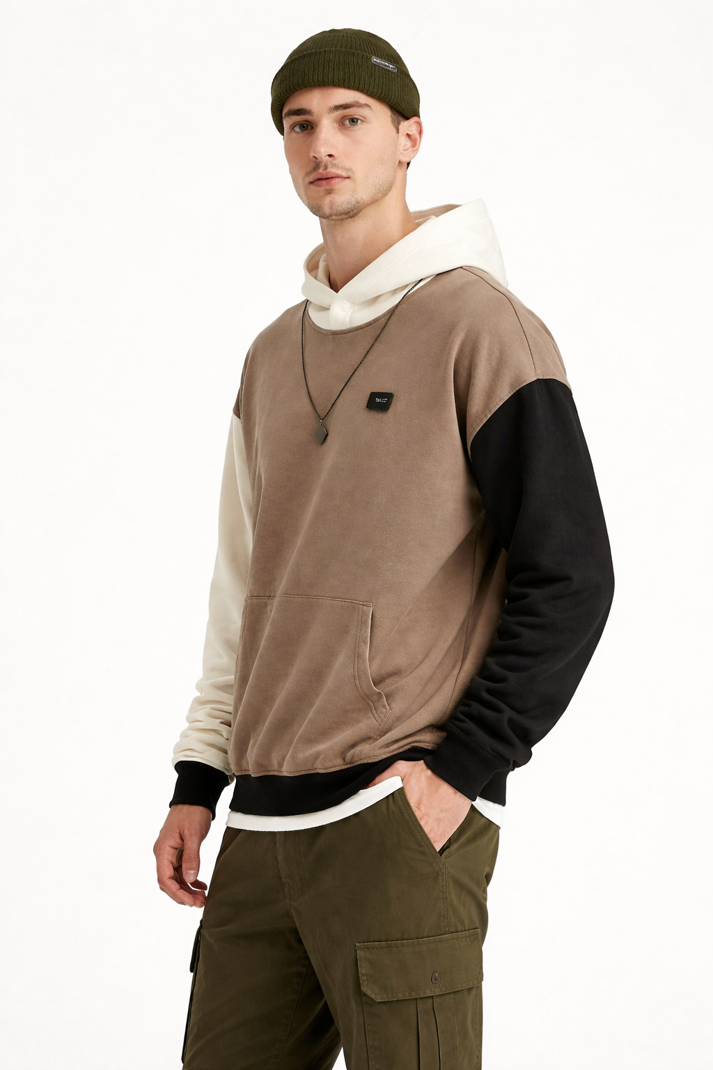 Men’s Color Block Hoodie