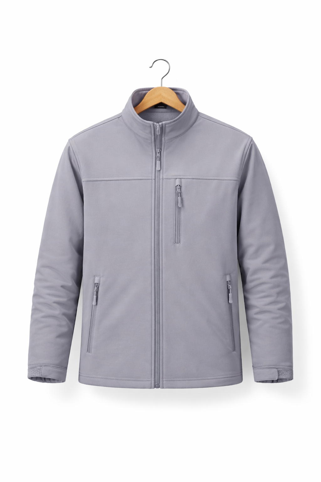 Stand Collar Soft Shell Jacket