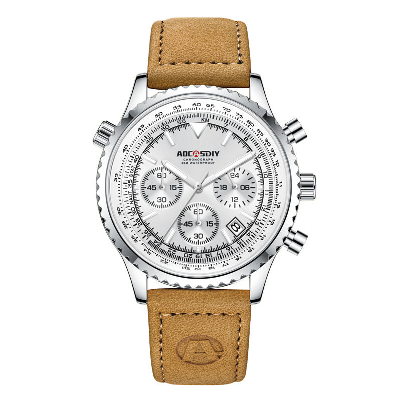 Men’s Aviation Chronograph Watch