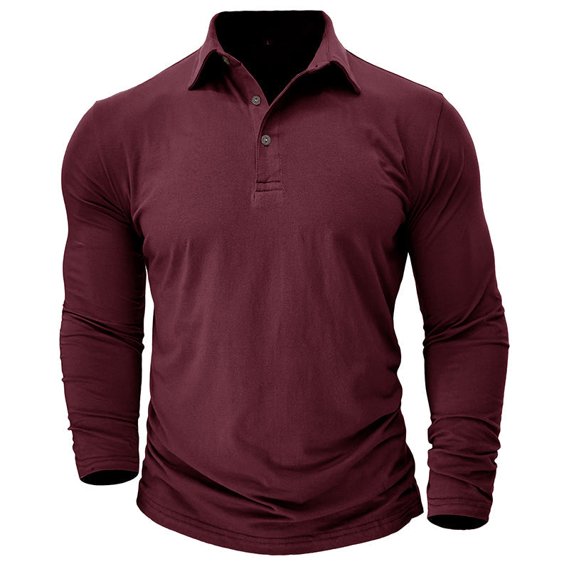 Men’s Long Sleeve Collared Shirt