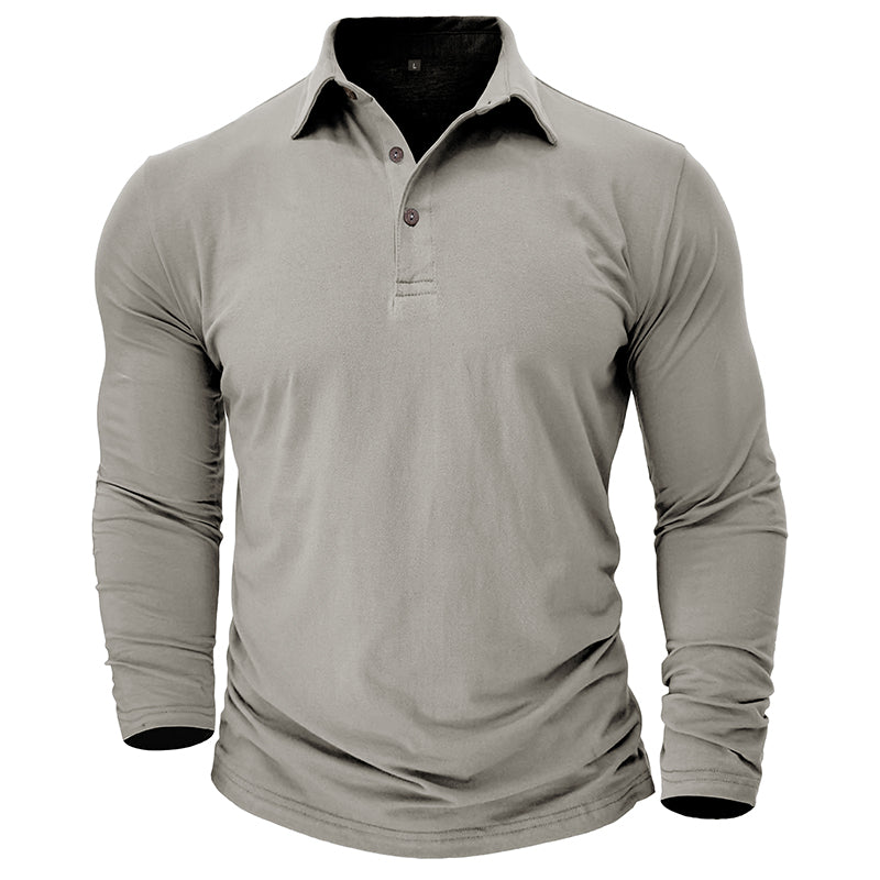 Men’s Long Sleeve Collared Shirt
