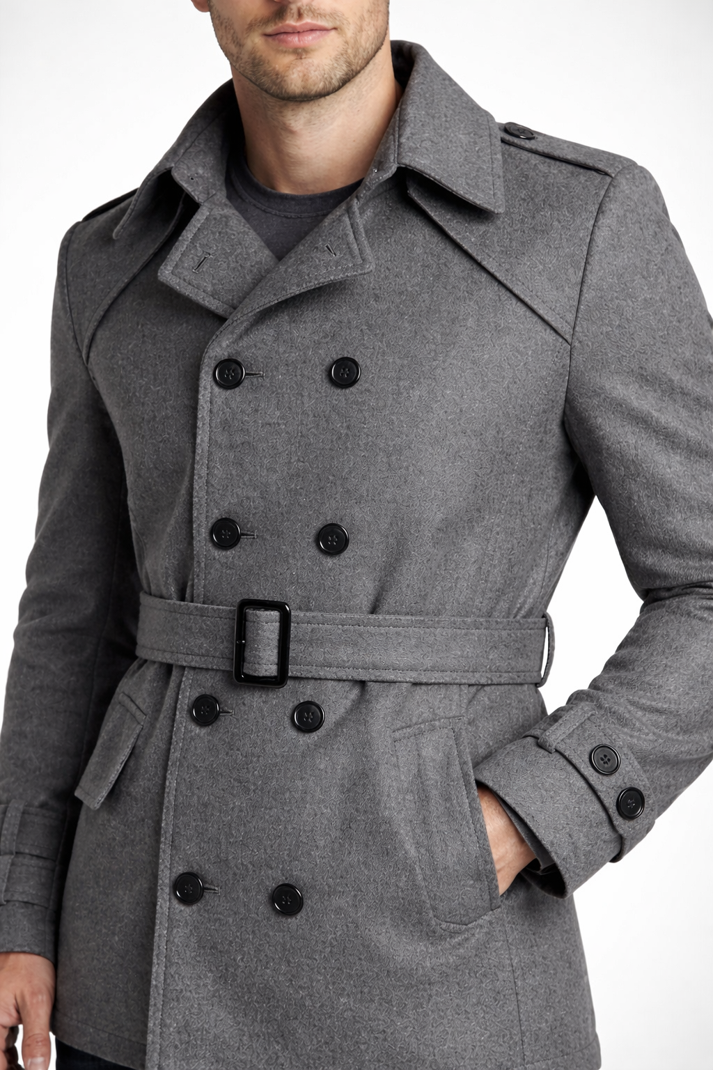 Kingsley Belted City Coat