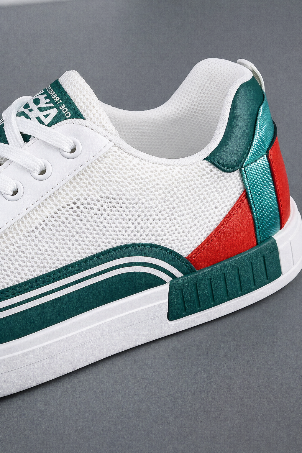 Velocity Stripe Lace-Up Sneakers