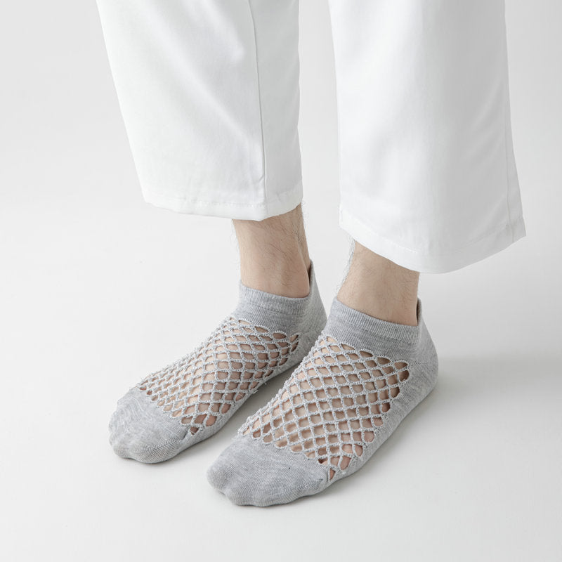Men’s Mesh No-Show Sweat Control Socks