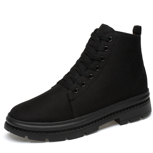 Black Forge Canvas Boot