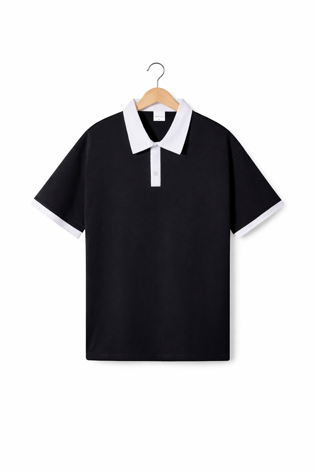 Harajuku Contrast Polo Shirt