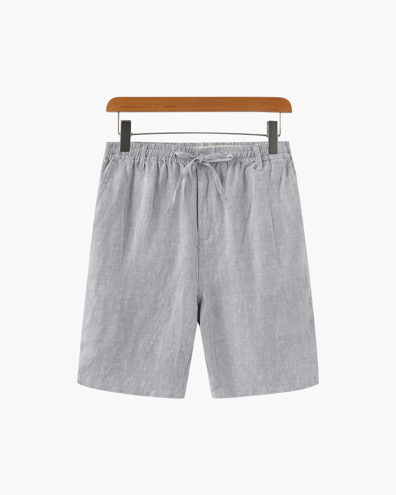 Men’s Soft Lounge Shorts With Elastic Waist Drawstring And Relaxed Fit