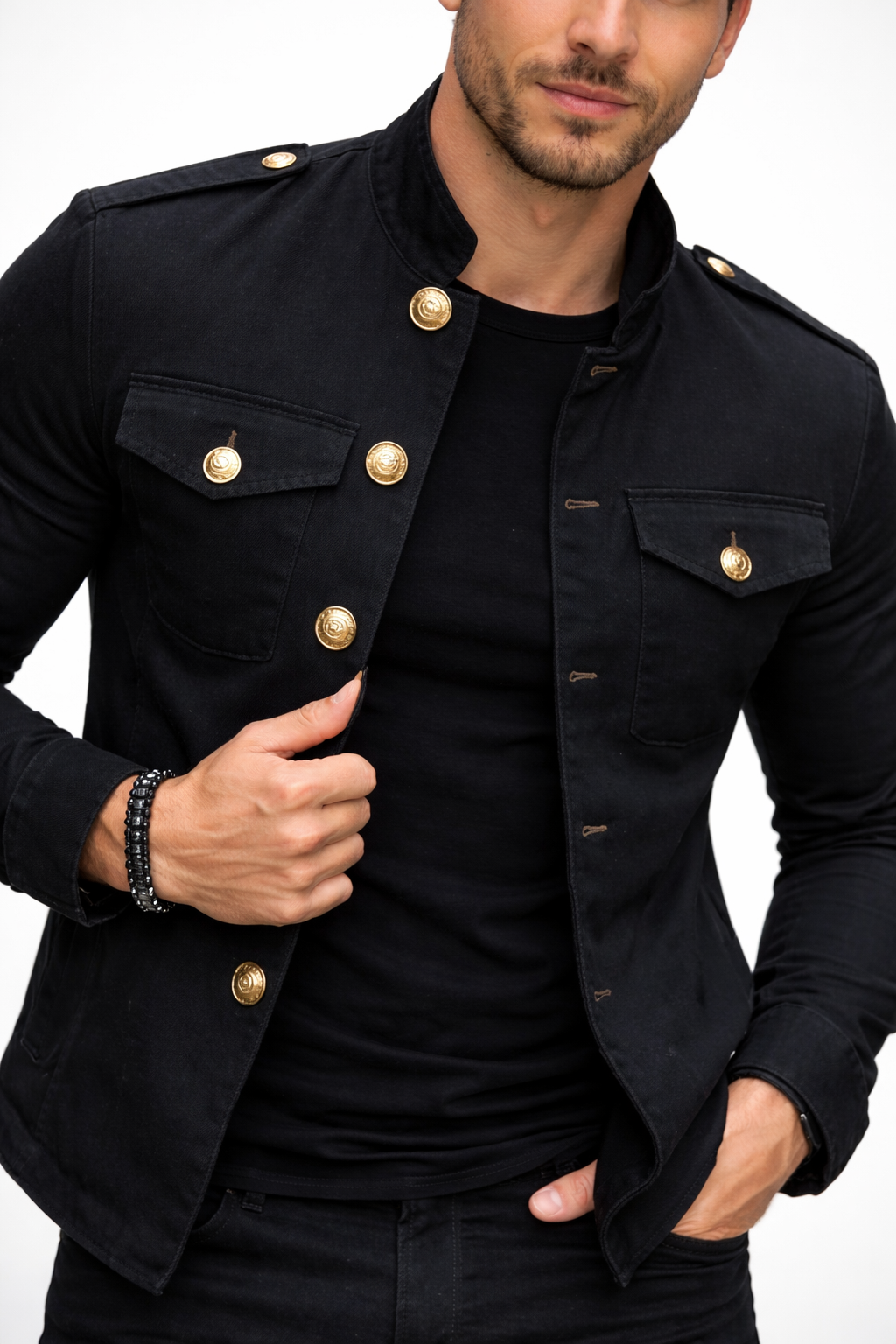 Montclair Officer Button Jacket