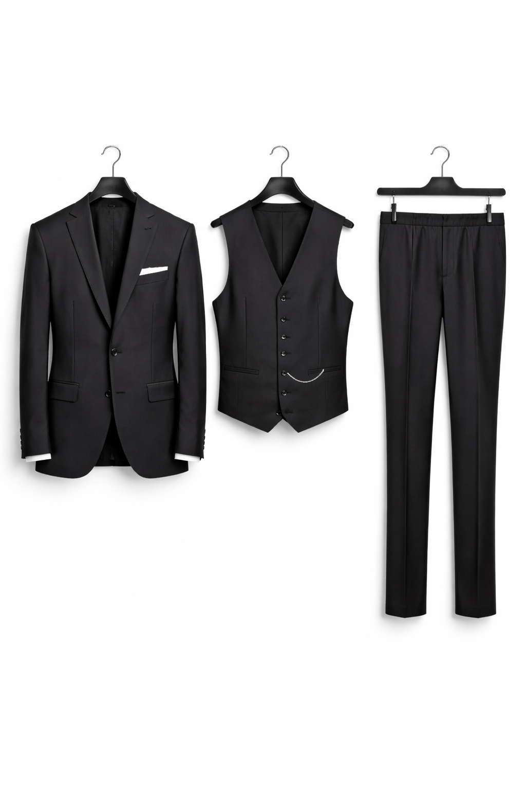 Tailored Three-Piece Formal Suit