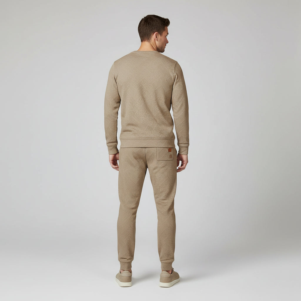 Embossed Knit Sweat Set