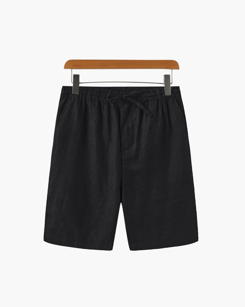 Men’s Soft Lounge Shorts With Elastic Waist Drawstring And Relaxed Fit
