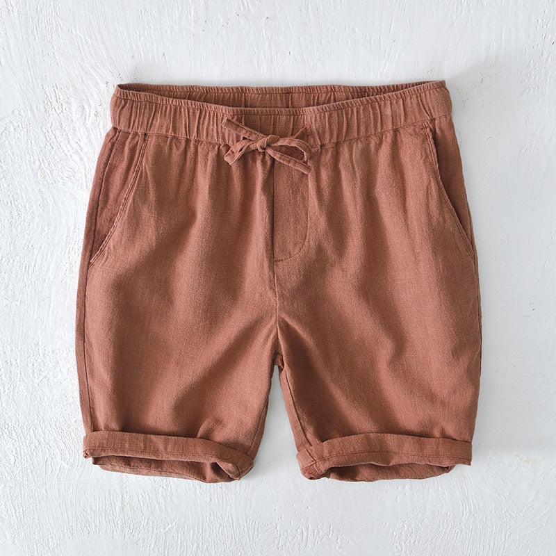 Thin Breathable Linen Shorts