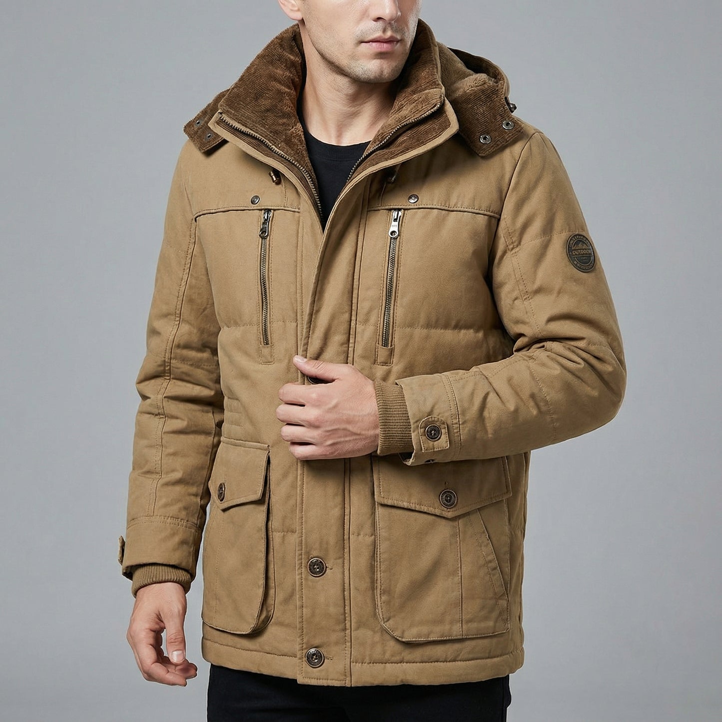 Men’s Winter Hooded Jacket