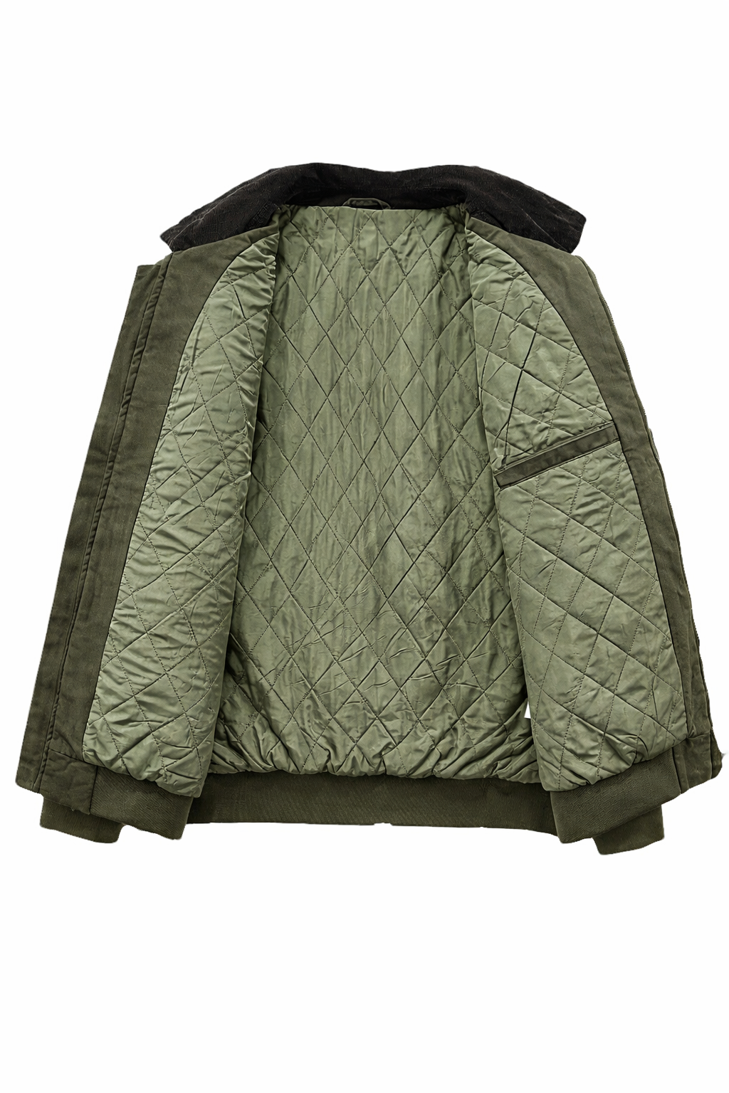 Evergreen Ridge Quilted Utility Jacket