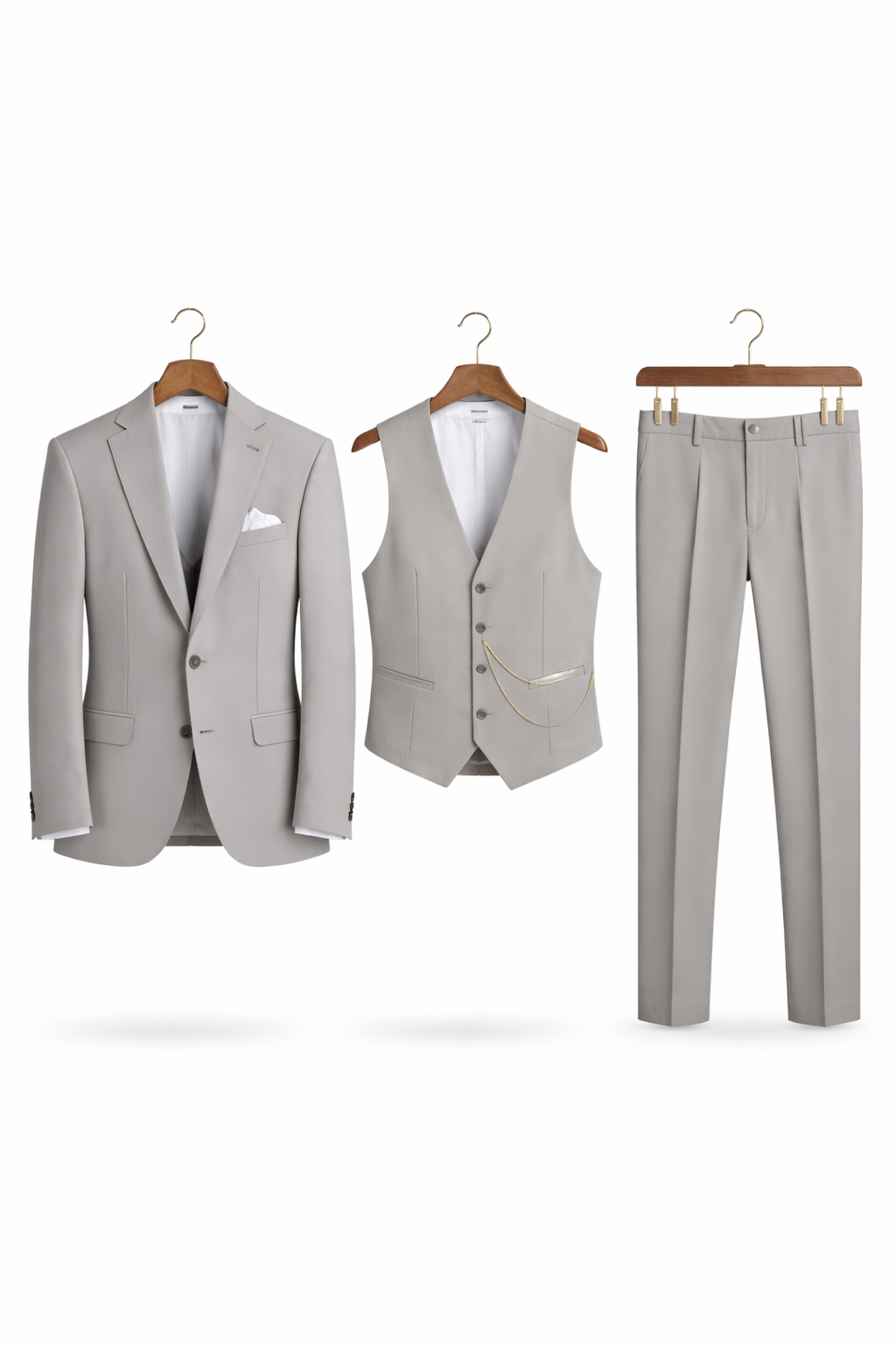 Tailored Three-Piece Formal Suit