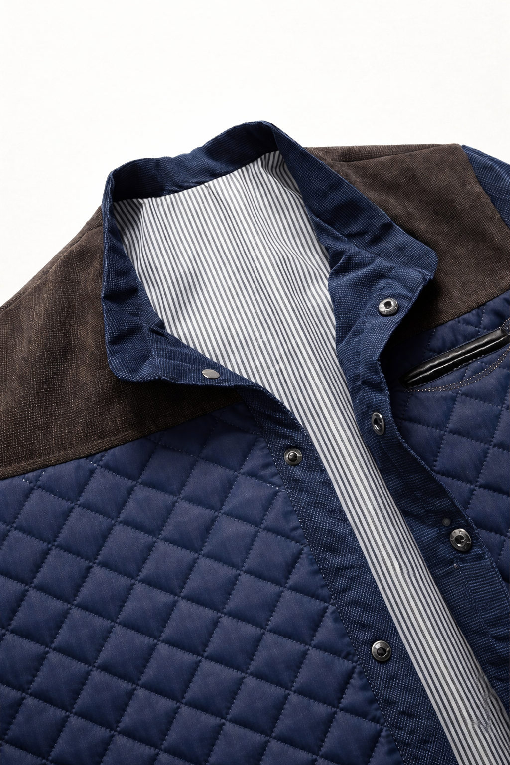 Heritage Quilted Stand Collar Jacket