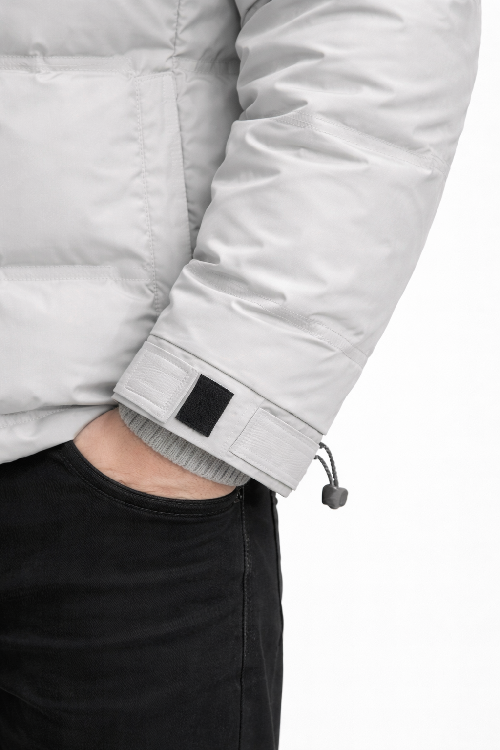 Short Men’s Polyester Puffer