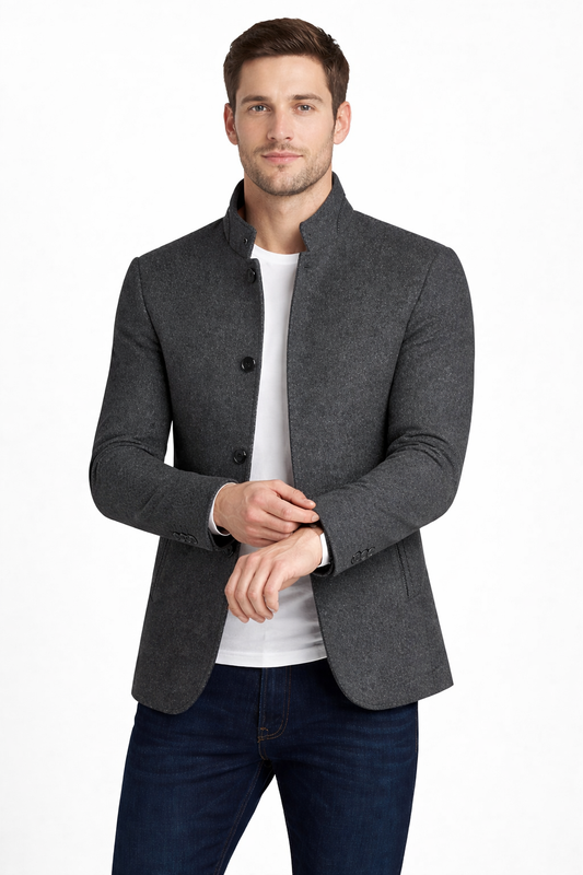 Sterling urban jasje met Mao-kraag