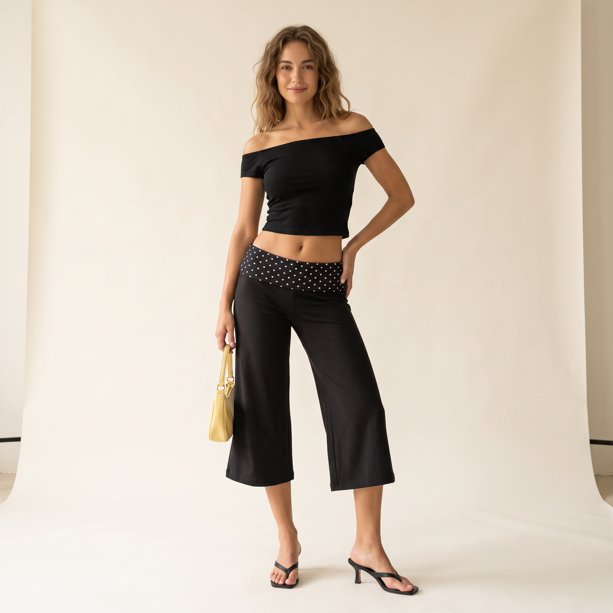 Belina capribroek met stippen