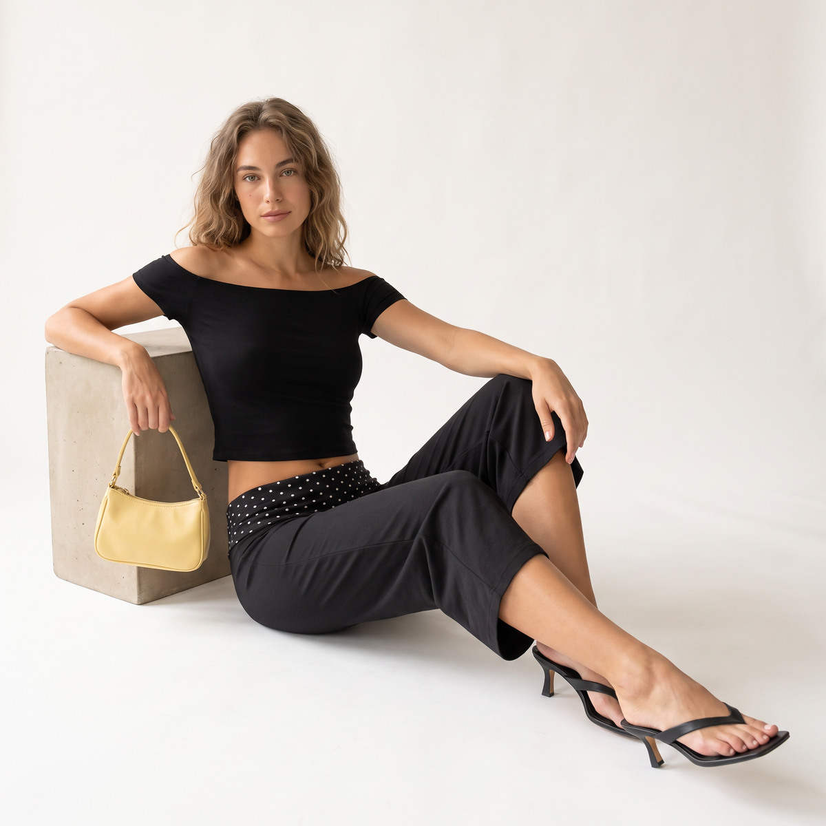 Belina capribroek met stippen