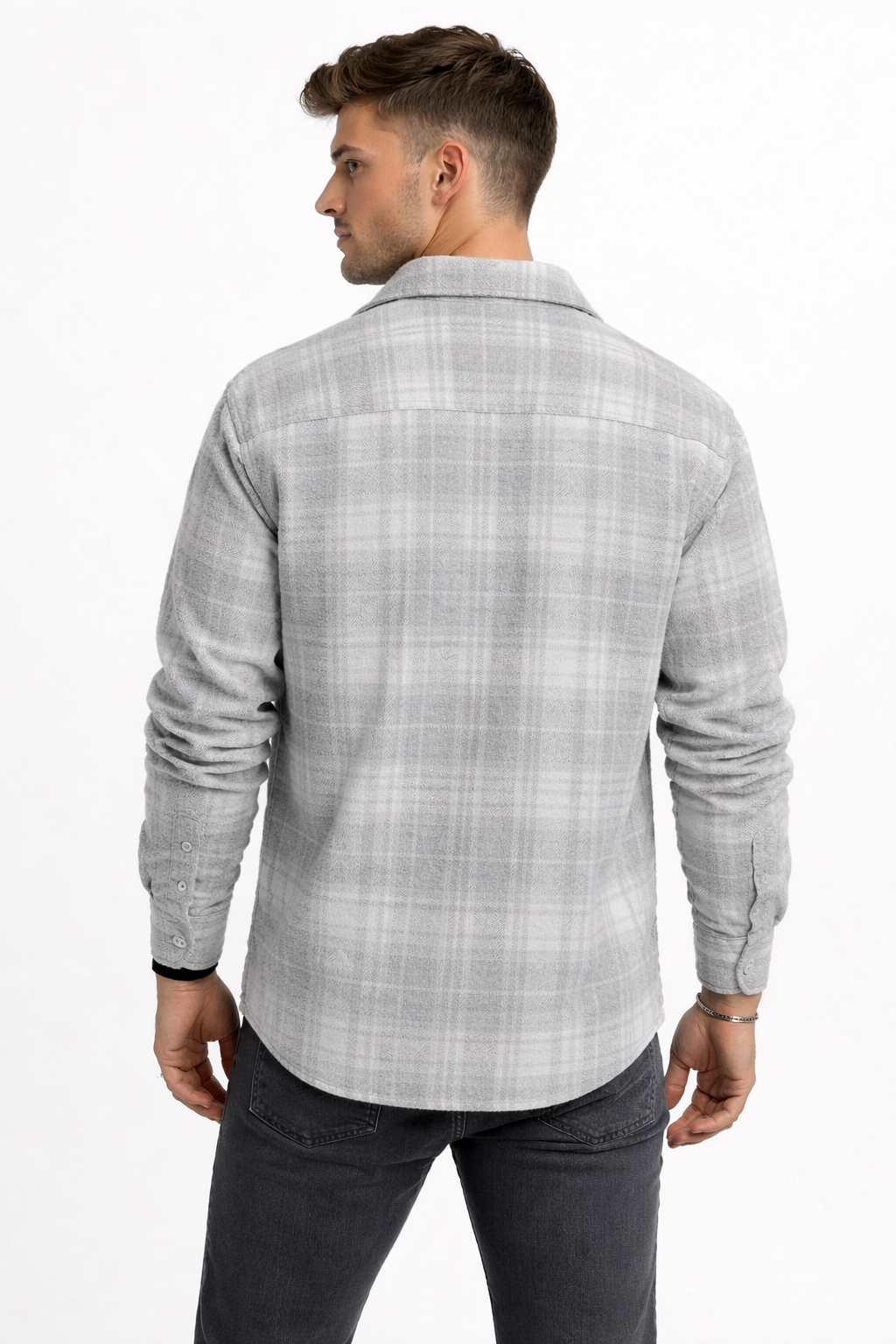 Northline Plaid Overshirt Jacket