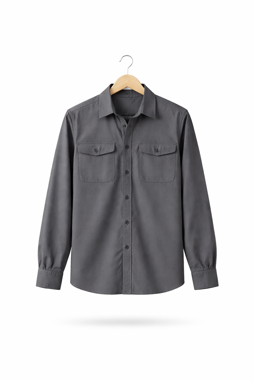 Clean Cut Utility Shirt Jacket