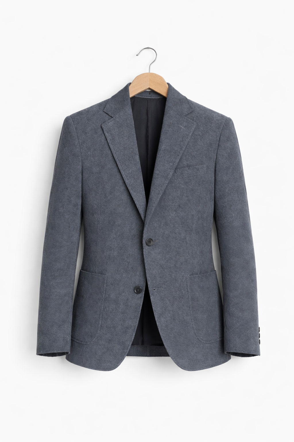Men’s Double Button Structured Blazer Jacket