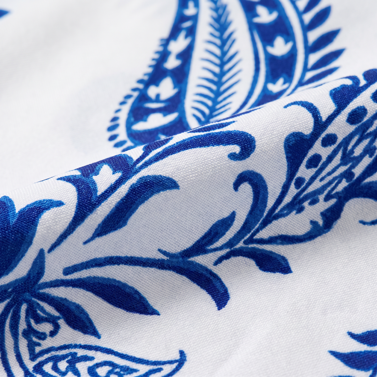 Calira minirok met blauwe bloemenprint