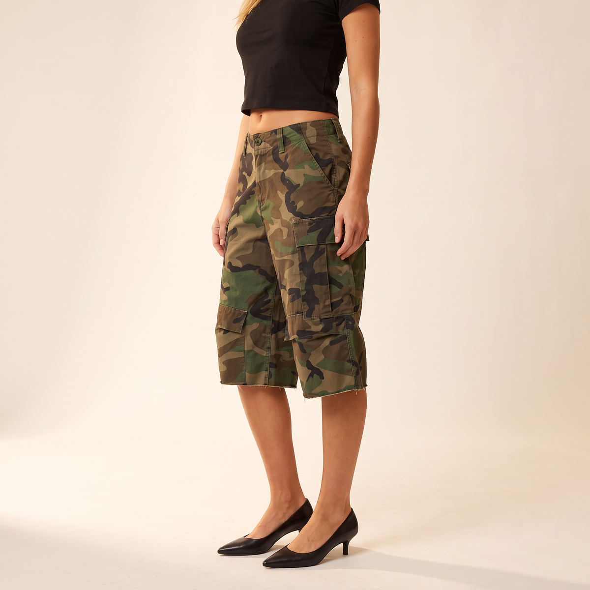 Daxen camouflage cargoshorts