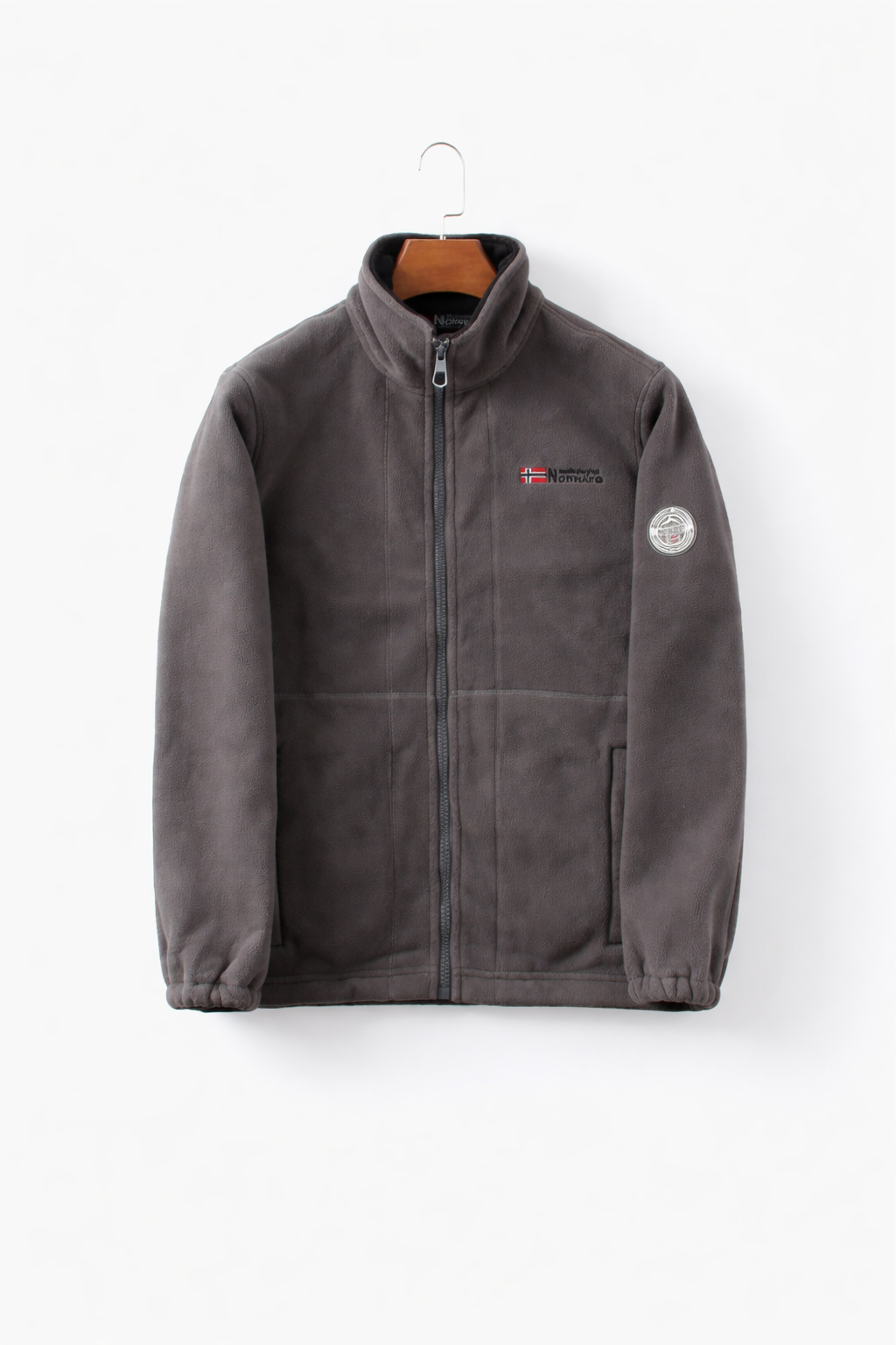 Men’s Fleece Jacket With Zip Front