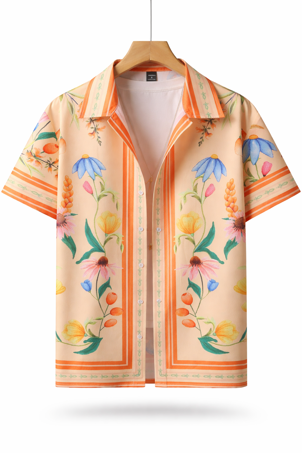 Garden Line Lyocell Button Shirt