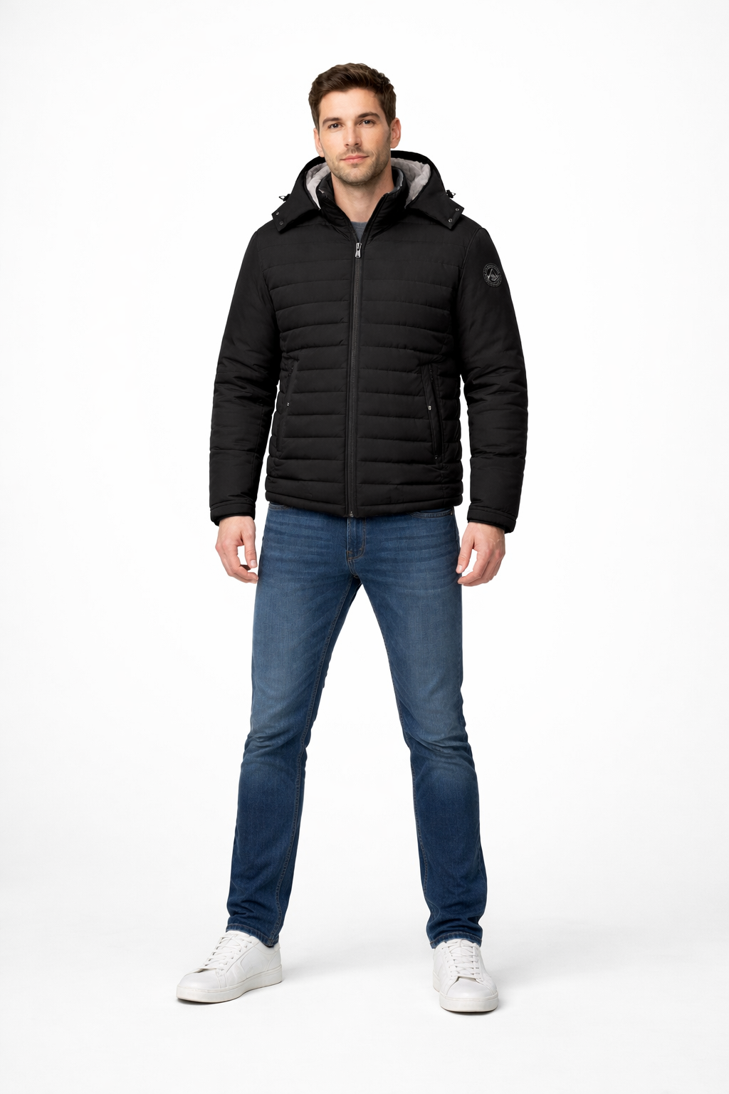 Northfield Fleece-Lined Padded Coat