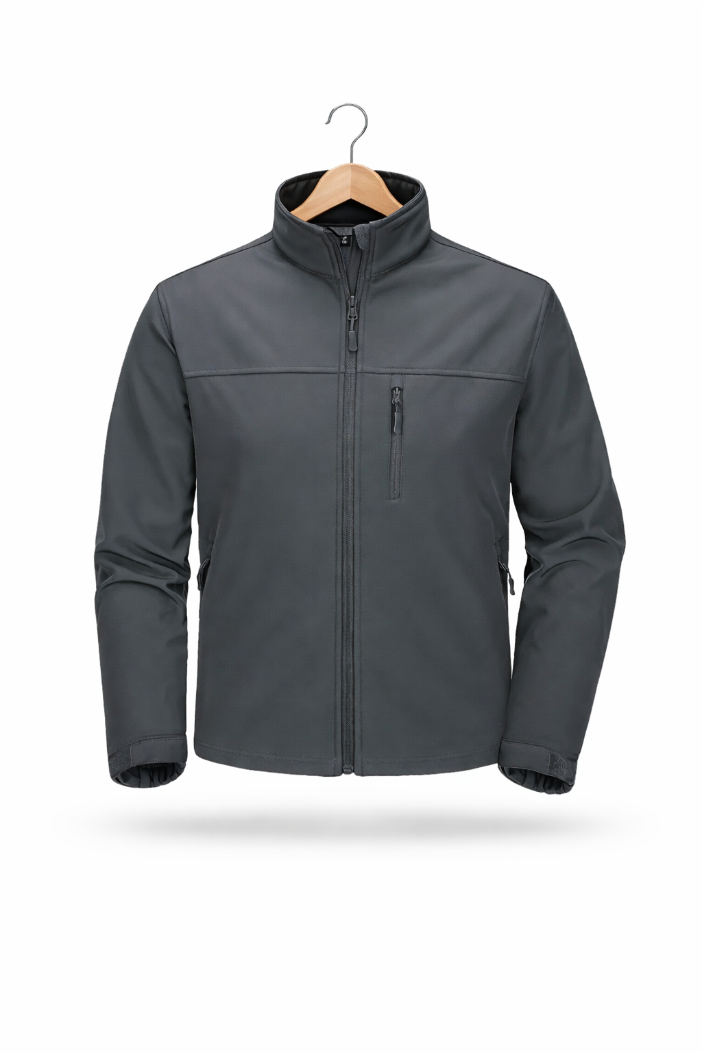 Stand Collar Soft Shell Jacket