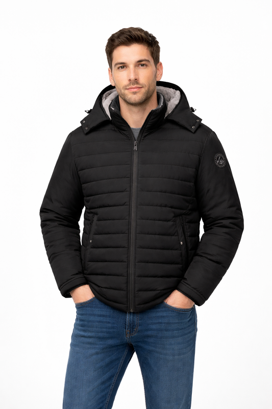 Northfield Fleece-Lined Padded Coat