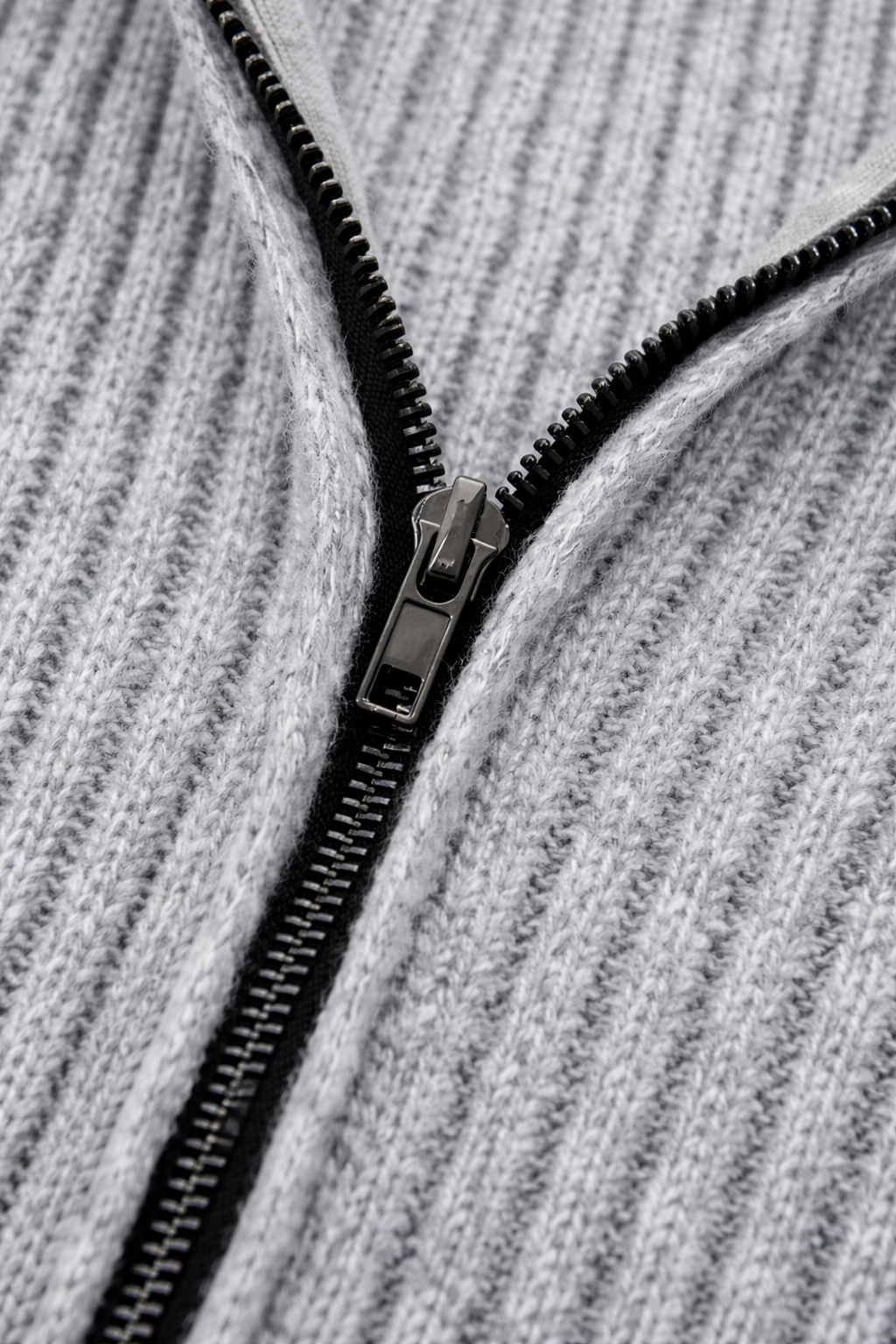 Ribbed Shawl Collar Cardigan