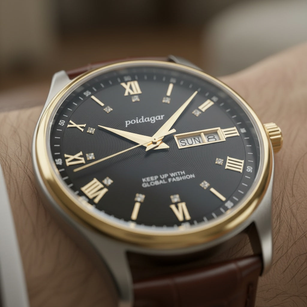 Men’s Classic Calendar Dress Watch