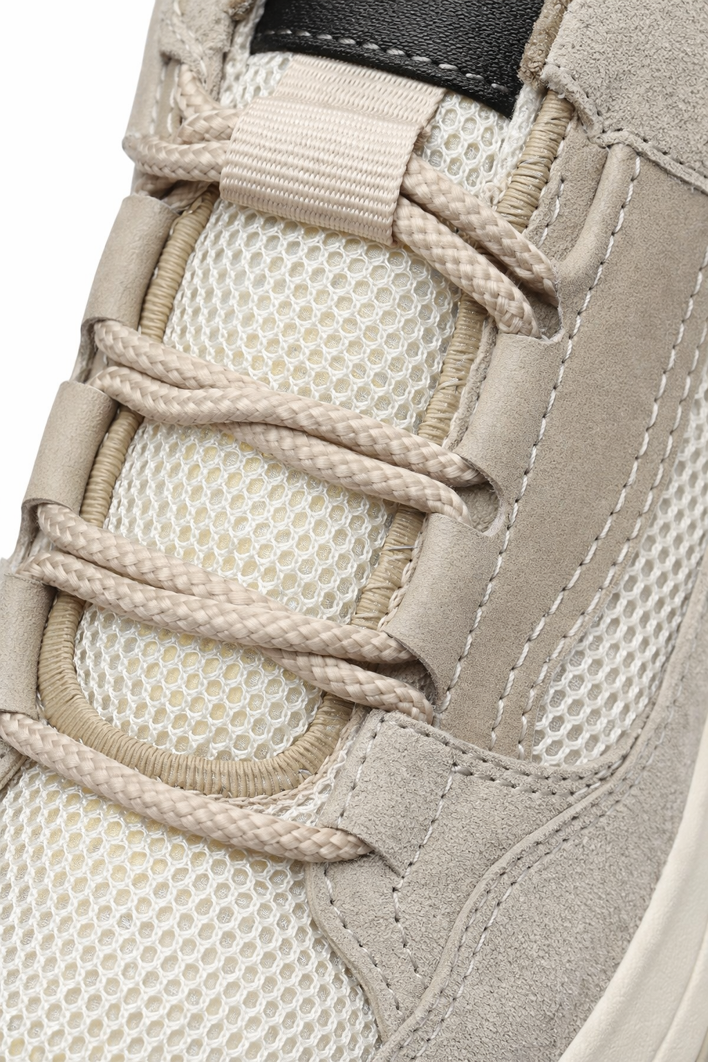 Mesh Panel Low-Top Skate Sneakers
