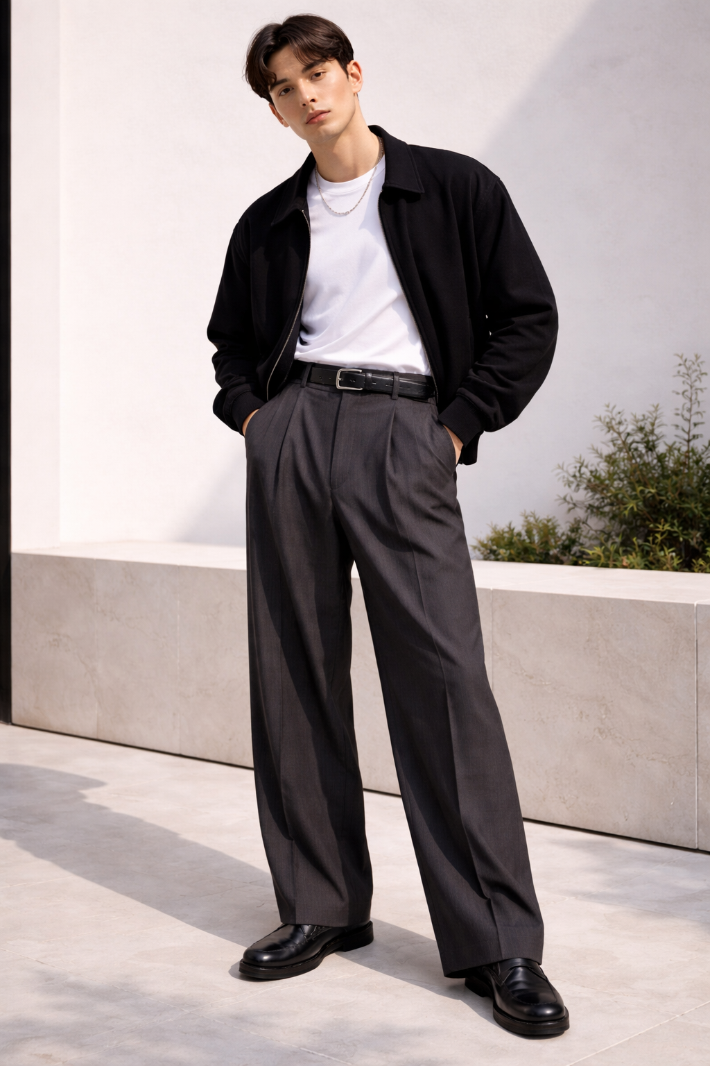 Ink Fold Trouser