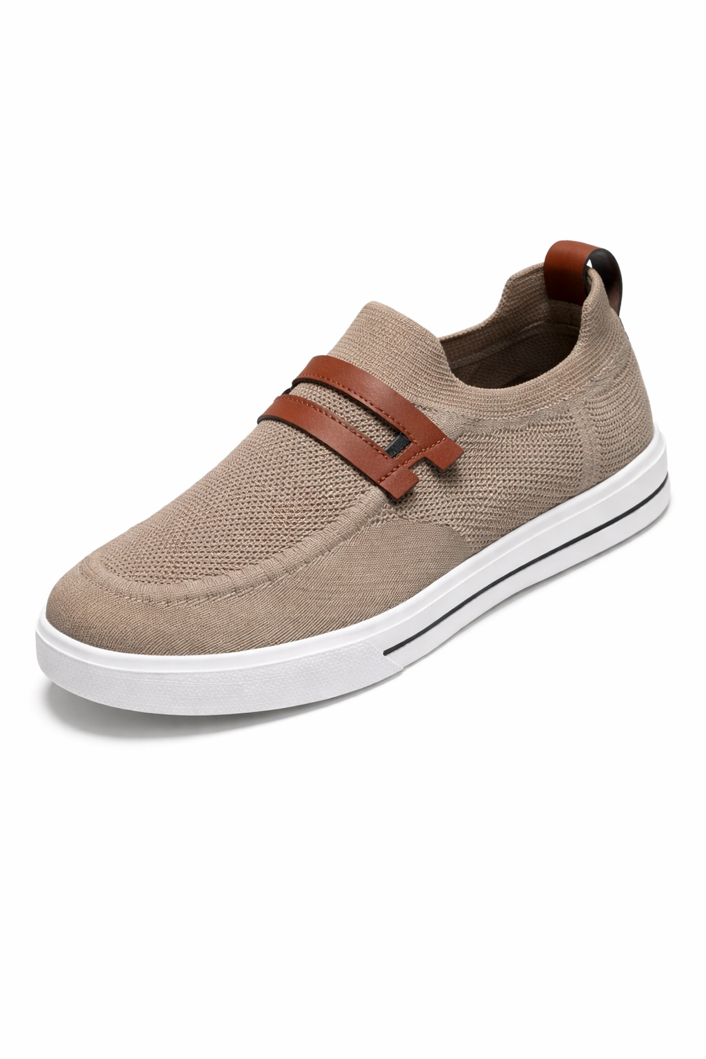 KnitFlex Strap Slip-On Sneakers