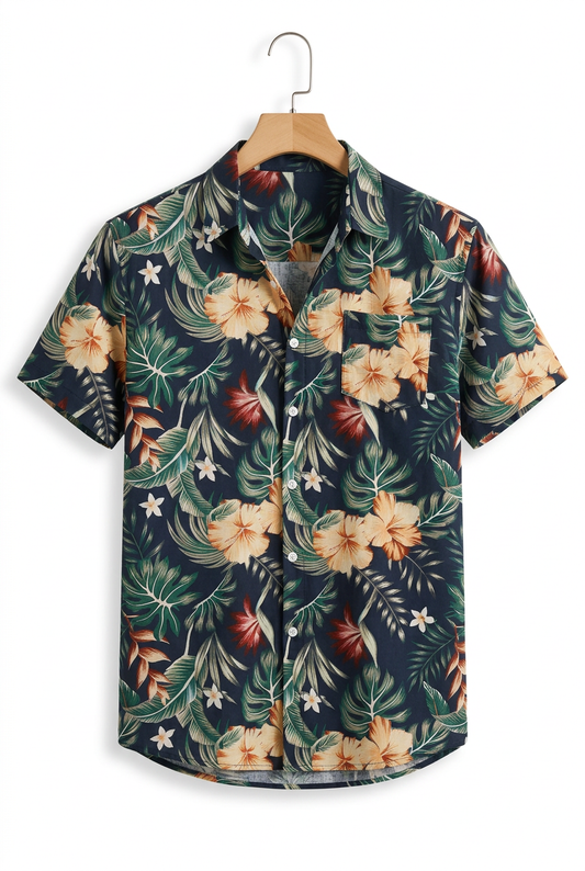 Camisa resort floral Mariner