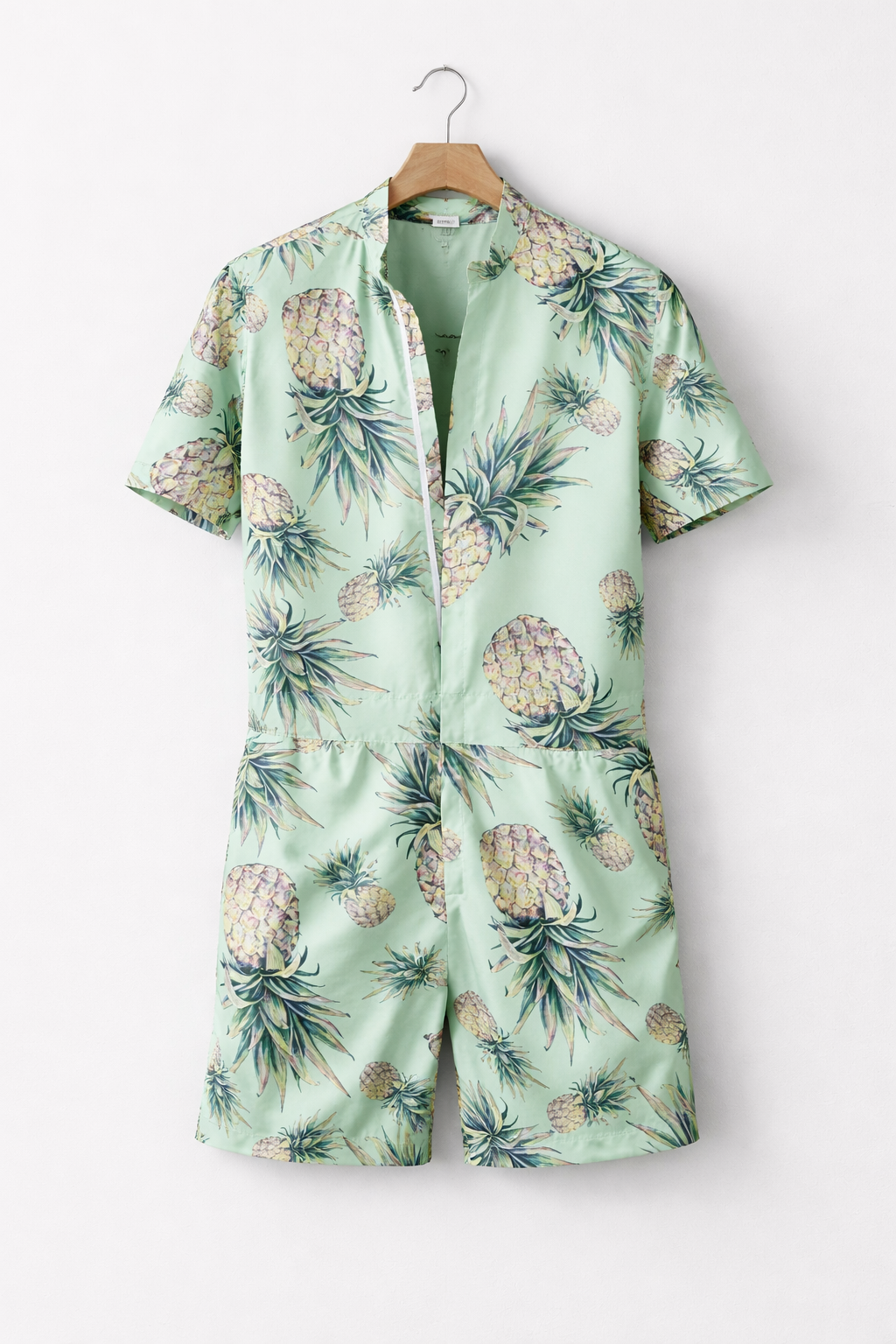 Tropical Floral Short Sleeve Men’s Romper