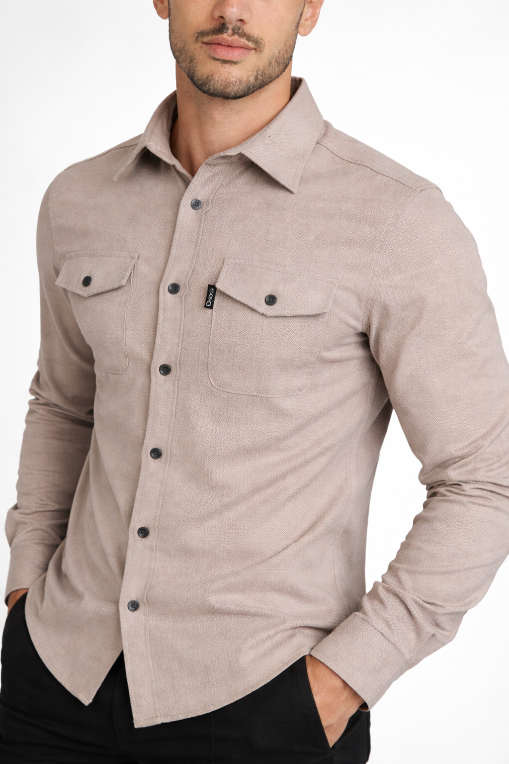 Clean Cut Utility Shirt Jacket