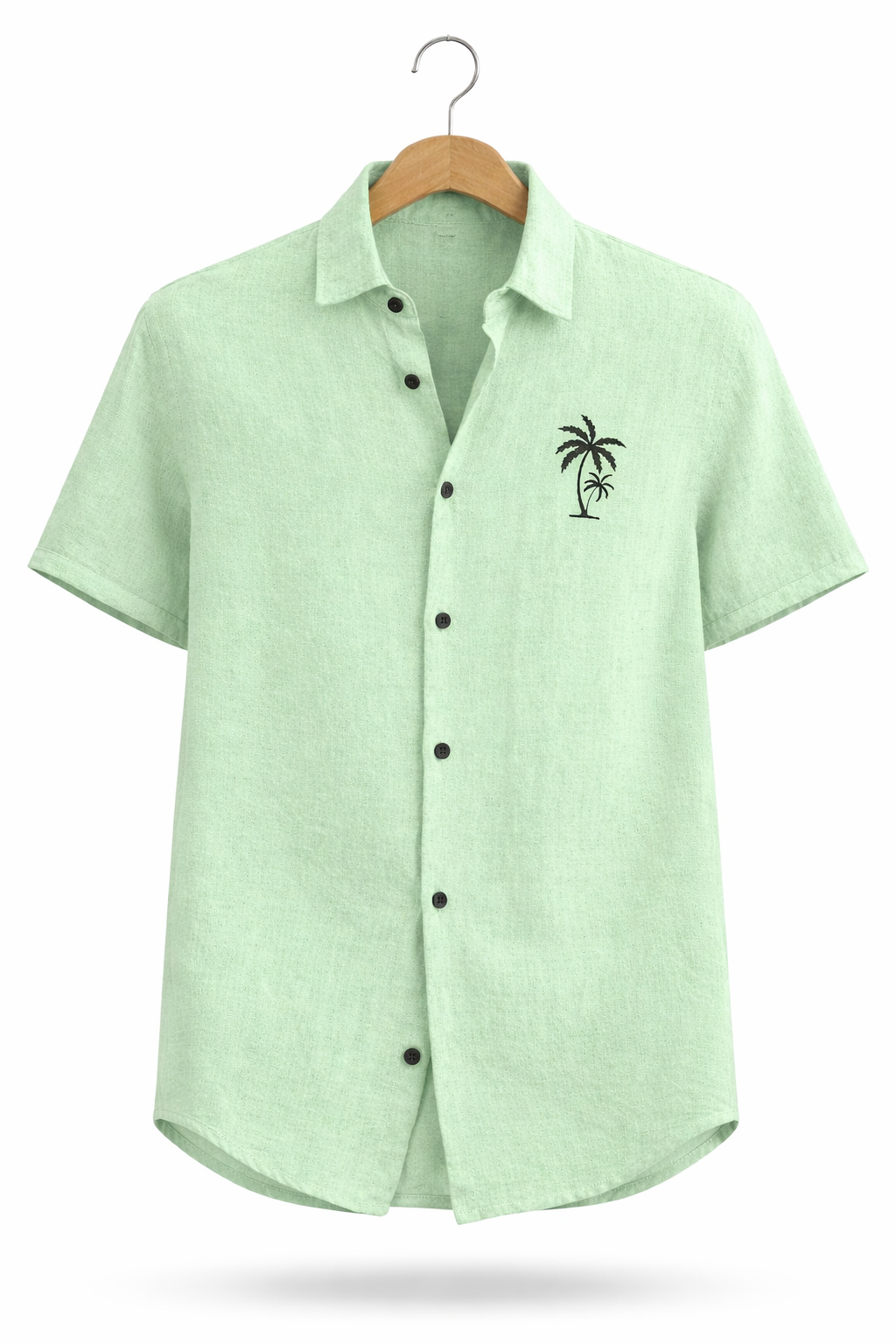 Palma Coastal Embroidered Woven Shirt