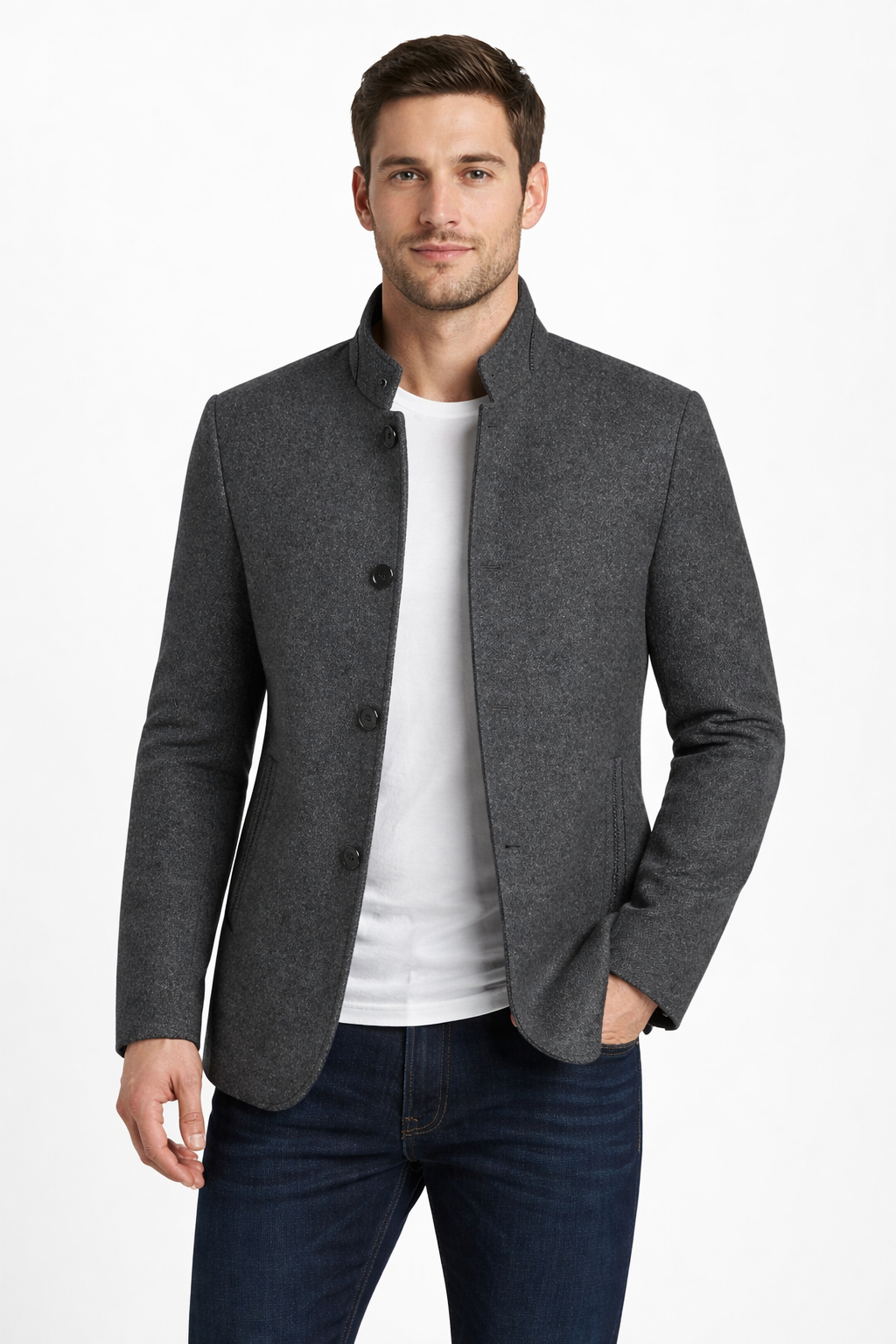 Sterling Stand Collar City Jacket