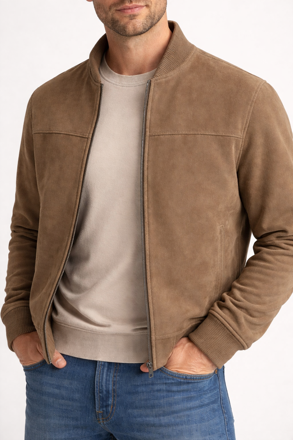 Stonehaven Zip Bomber Jacket