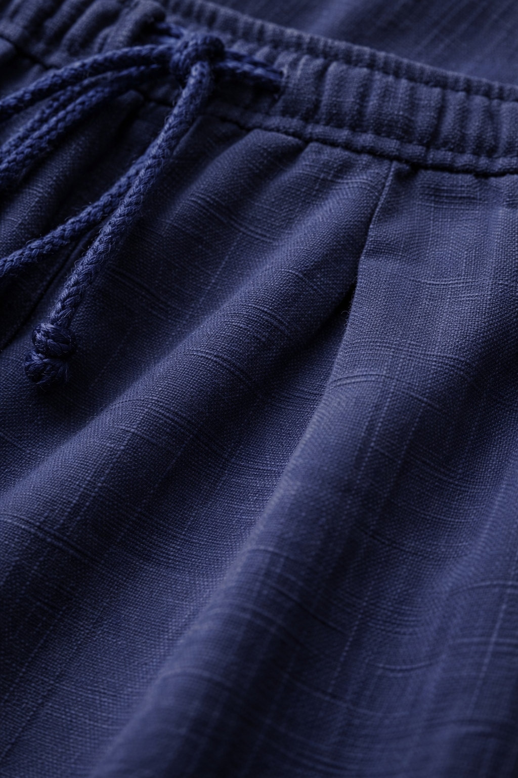 Men’s Home Lounge Pants with Drawstring Waist and Wide Leg