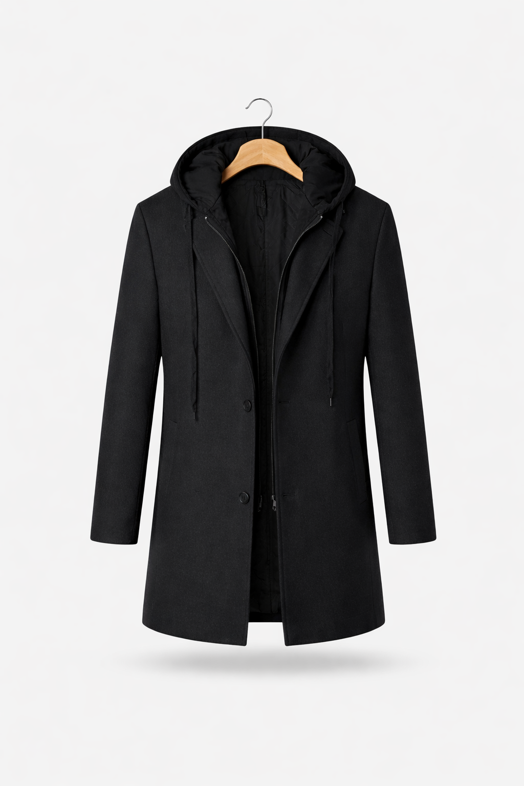Maple Ridge Hooded Overcoat