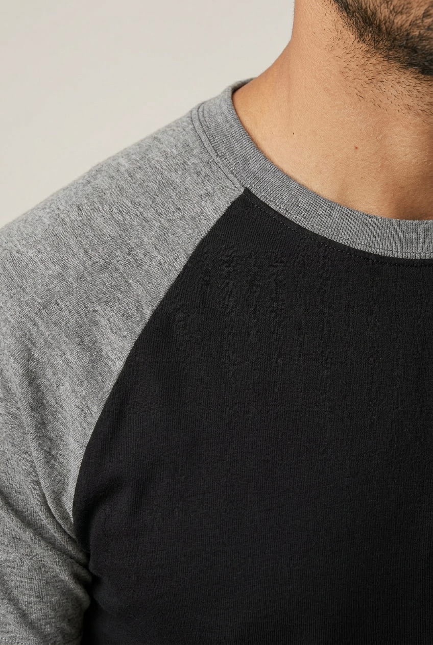 Ironridge Contrast Raglan Tee