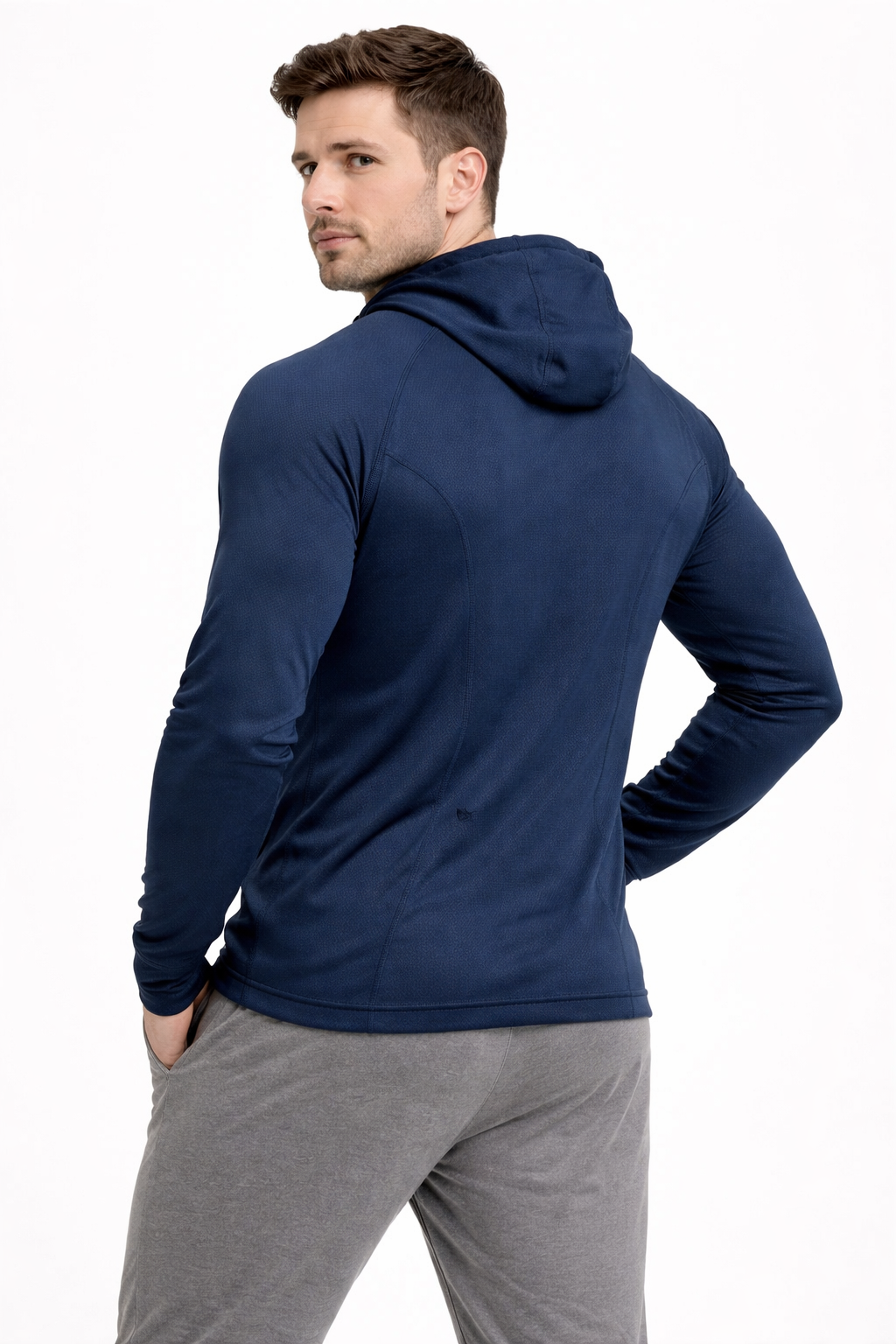 Men’s Textured Zip Training Hoodie